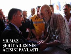 Bakan Yılmaz Şehidi uğurladı